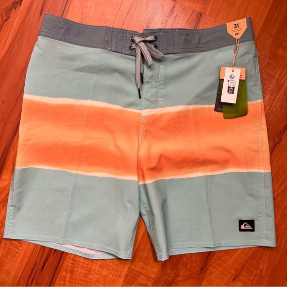 Quiksilver Men's Surfsilk Board Shorts NWT size 31 - Picture 1 of 9